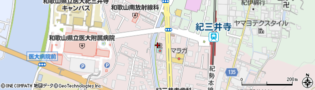 ネオハウス紀三井寺周辺の地図