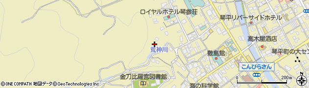 香川県仲多度郡琴平町891周辺の地図
