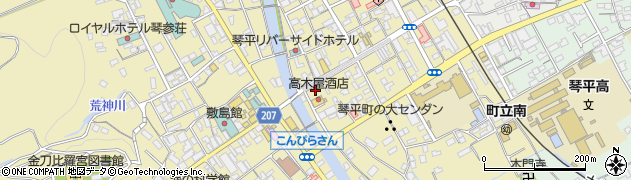 香川県仲多度郡琴平町221周辺の地図