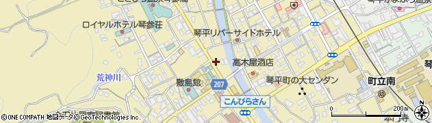 香川県仲多度郡琴平町613周辺の地図