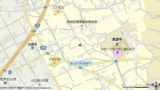 〒766-0022 香川県仲多度郡まんのう町吉野下の地図