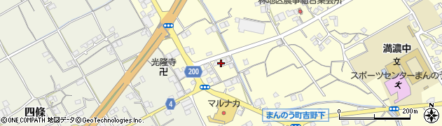 香川県仲多度郡まんのう町吉野下1129周辺の地図