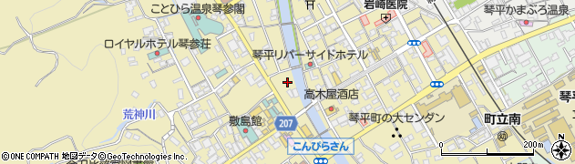 香川県仲多度郡琴平町615周辺の地図