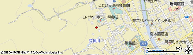香川県仲多度郡琴平町885周辺の地図