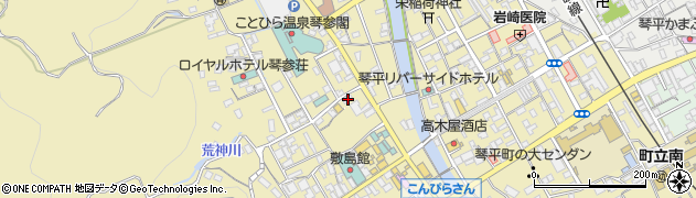 香川県仲多度郡琴平町706-1周辺の地図