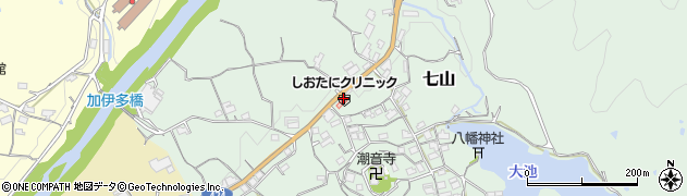 和歌山県海南市七山351周辺の地図
