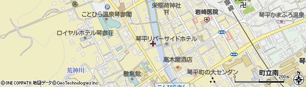香川県仲多度郡琴平町607周辺の地図