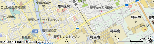 香川県仲多度郡琴平町168周辺の地図