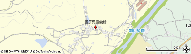 孟子児童会館周辺の地図