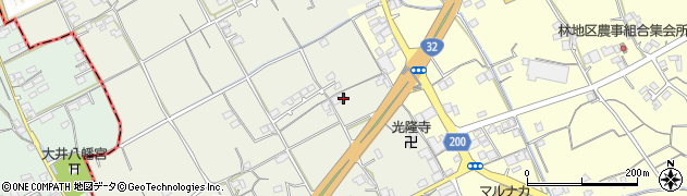香川県仲多度郡まんのう町四條385周辺の地図