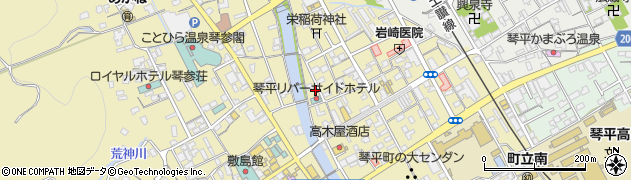 香川県仲多度郡琴平町246-3周辺の地図