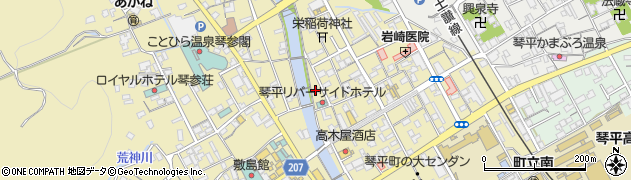 香川県仲多度郡琴平町246-4周辺の地図