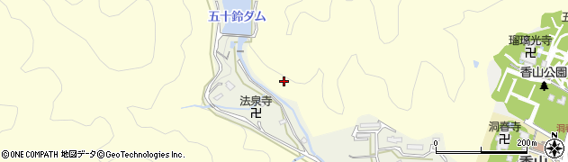 五十鈴川周辺の地図