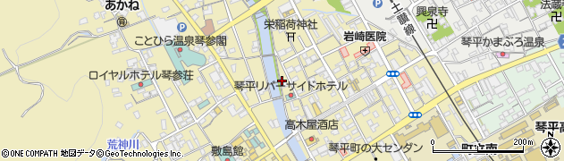 香川県仲多度郡琴平町246-2周辺の地図