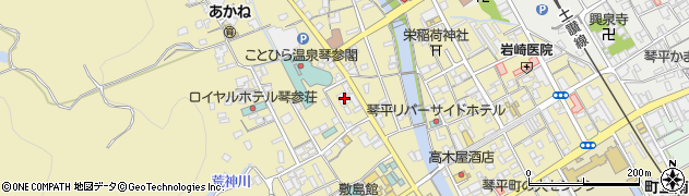 香川県仲多度郡琴平町692-2周辺の地図