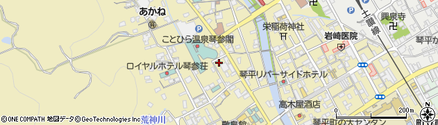 香川県仲多度郡琴平町692-6周辺の地図