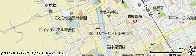 香川県仲多度郡琴平町600周辺の地図