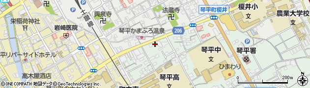 有限会社合田商店周辺の地図