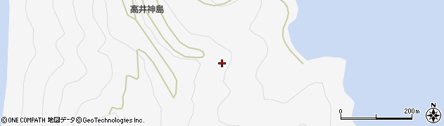 愛媛県上島町（越智郡）魚島（取間）周辺の地図