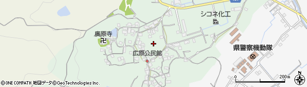 和歌山県和歌山市広原周辺の地図