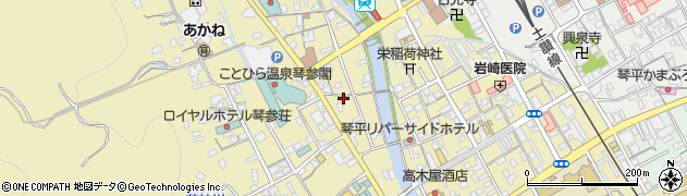 香川県仲多度郡琴平町651周辺の地図