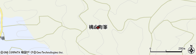 和歌山県紀の川市桃山町峯周辺の地図