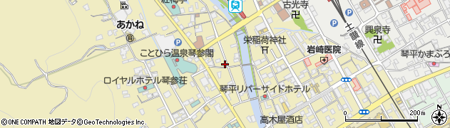 香川県仲多度郡琴平町652-2周辺の地図
