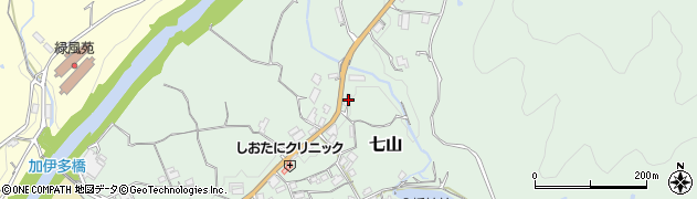 和歌山県海南市七山285周辺の地図