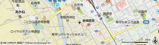 香川県仲多度郡琴平町300周辺の地図