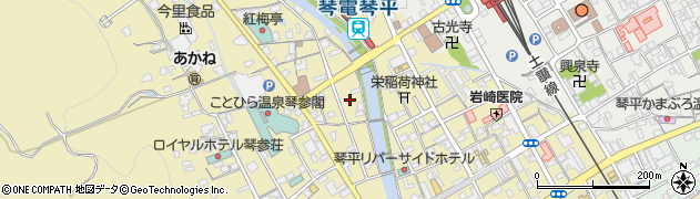 香川県仲多度郡琴平町591-2周辺の地図
