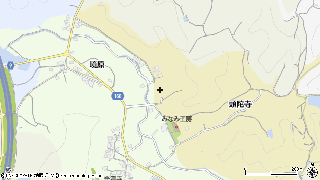 〒640-0314 和歌山県和歌山市頭陀寺の地図