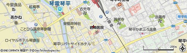 香川県仲多度郡琴平町299-12周辺の地図
