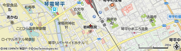 香川県仲多度郡琴平町299-1周辺の地図