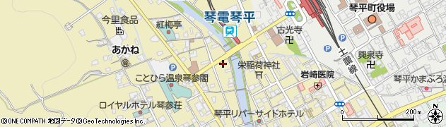 香川県仲多度郡琴平町588周辺の地図
