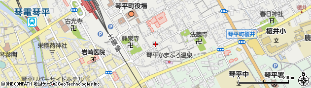沢井クリーニング店周辺の地図