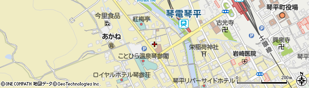 香川県仲多度郡琴平町664-7周辺の地図