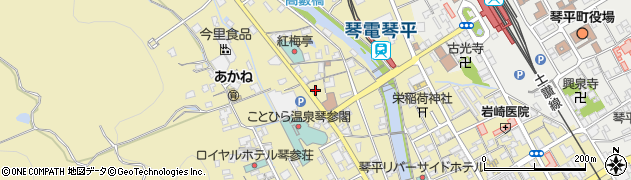 香川県仲多度郡琴平町664-2周辺の地図