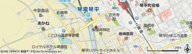 香川県仲多度郡琴平町359-12周辺の地図