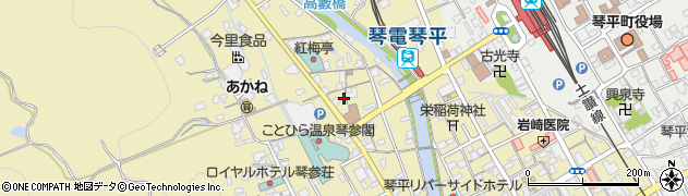 香川県仲多度郡琴平町662-1周辺の地図