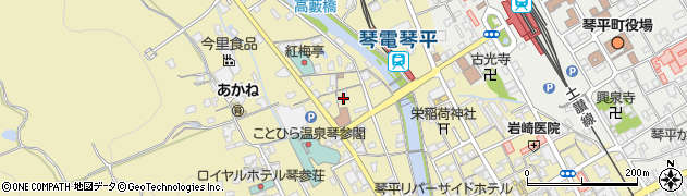香川県仲多度郡琴平町662-2周辺の地図