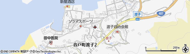 広島県呉市音戸町渡子周辺の地図