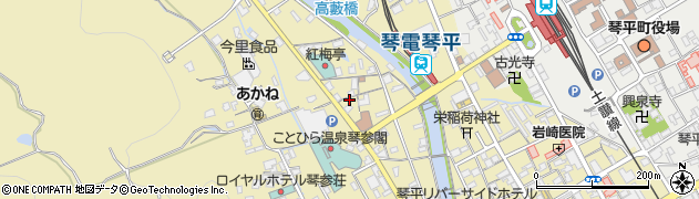 香川県仲多度郡琴平町662-3周辺の地図