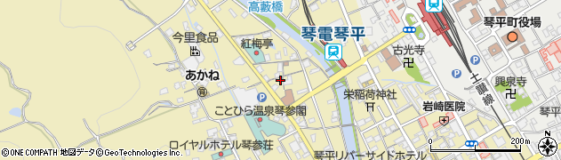 香川県仲多度郡琴平町662-7周辺の地図