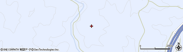 山口県山口市徳地堀周辺の地図