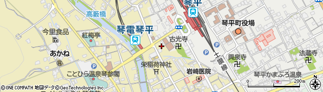 香川県仲多度郡琴平町318周辺の地図