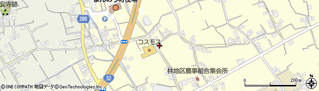 香川県仲多度郡まんのう町吉野下1067-3周辺の地図