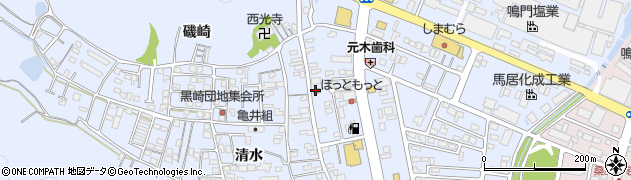 鳴門黒崎郵便局 ＡＴＭ周辺の地図