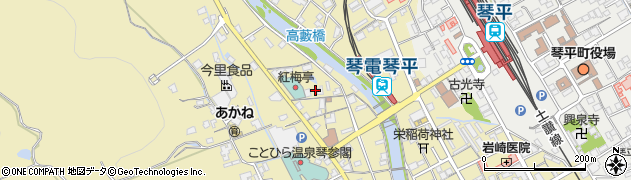 香川県仲多度郡琴平町561周辺の地図