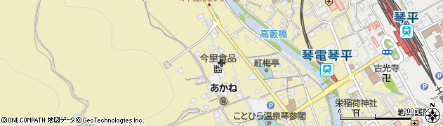香川県仲多度郡琴平町517周辺の地図