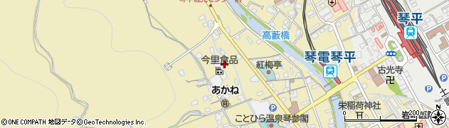 香川県仲多度郡琴平町540-4周辺の地図